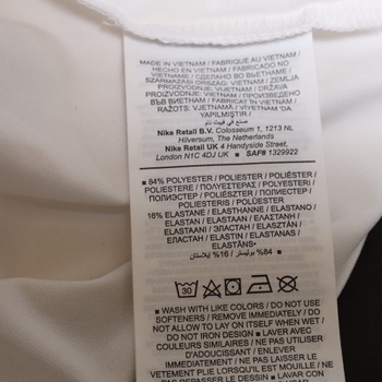 Pánske tričko bez rukávov Nike M J Df biela S