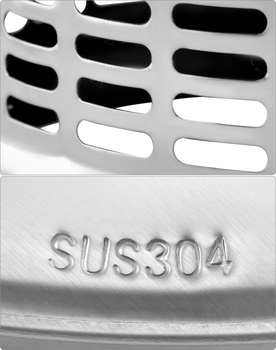 Komínová roura Qwork 200 mm -stříška