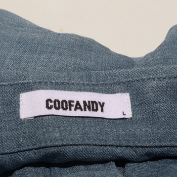 Pánska modrá košeľa veľ. L Coofandy