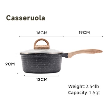 Hrnec s pokličkou JEETEE, 16 cm