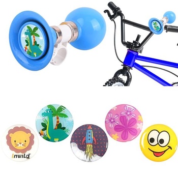 Detský zvonček na bicykel, klaksón na bicykel, detský zvonček na bicykel, zvonček na bicykel pre dievčatá/chlapce s 5