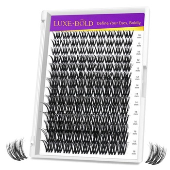 Wimpern Extensions riasy, objem 10-18 mm, mix