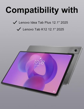Puzdro s klávesnicou FOGARI pre Lenovo Idea Tab Plus 12,1 palca 2025
