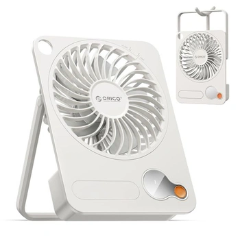 Stolní ventilátor ORICO DoFan USB s 3200 ot./min, baterií…