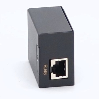 RIIEYOCA 2-Pack VGA prodlužovací adaptér, VGA na RJ45 přes ethernetový kabel Cat5e/Cat6 Převod