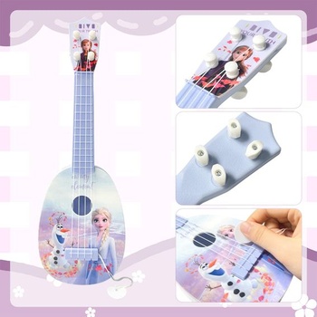 Mini ukulele 37 cm, 4strunová ukulele s nylonovými strunami