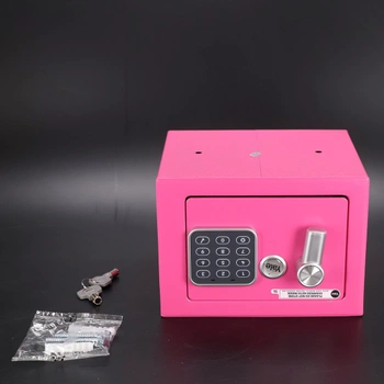 Yale Electronic Safe - YSV/170/DB2/P - Mini - Ružový - Štandardné zabezpečenie