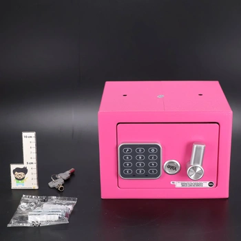 Yale Electronic Safe - YSV/170/DB2/P - Mini - Ružový - Štandardné zabezpečenie