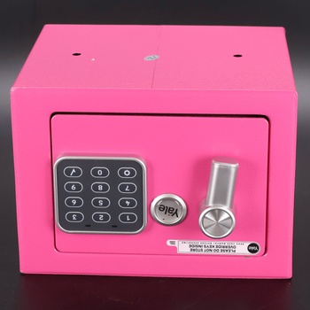 Yale Electronic Safe - YSV/170/DB2/P - Mini - Ružový - Štandardné zabezpečenie