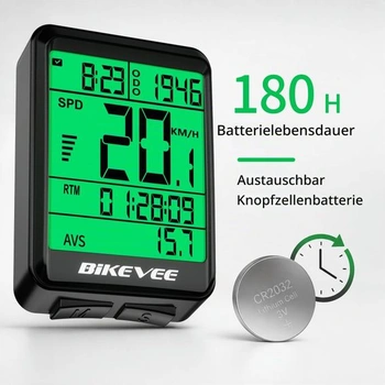 Bezdrátový cyklocomputer Bikevee