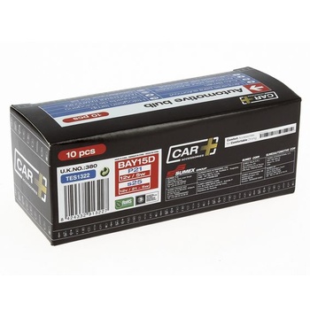 Brzdové svetlá Sumex TES1322, 2pinové, 15D, 12V, 21W/5W, 10 kusov