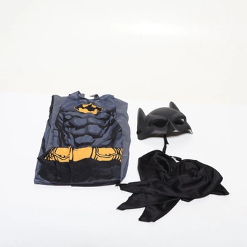 Dětský kostým Batmana Rubie 3014995-6000, věk 5-6 let, chlapecký, vícebarevný Halloween