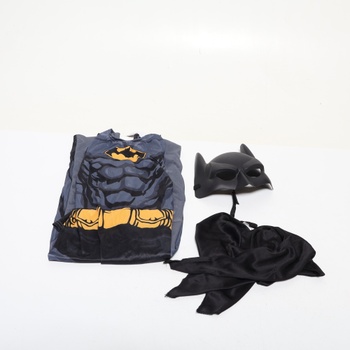 Detský kostým Batmana Rubie 3014995-6000, vek 5-6 rokov, chlapčenský, viacfarebný Halloween