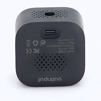 Output 2K zásuvná vnútorná bezpečnostná kamera, WiFi vnútorná kamera s nočným videním, kamera pre psov