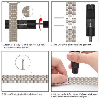 Towonshy kovový řemínek kompatibilní s iWatch 38mm 40mm 41mm 42mm 44mm 45mm 46mm 49mm,