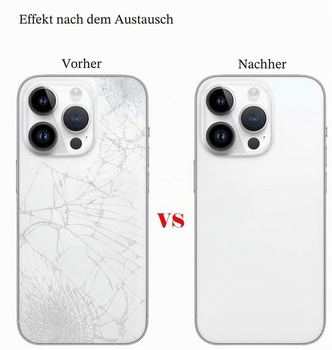 Výmena zadného skla LiXiongBao pre iPhone 15 Pro s nástrojmi na opravu, biela