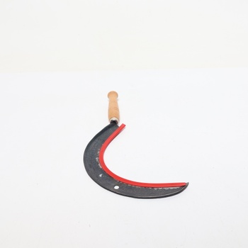 Kosák na závodné pole KERBL (kosák na kosenie s drevenou rukoväťou, kosák na kosenie 41 x 28 x 3,5 cm s