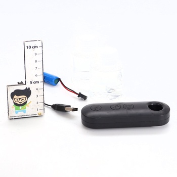 AURIVEE Výrobník bublín s diaľkovým ovládaním a RGB svetlom, batéria 1800 mAh typu C, automatický