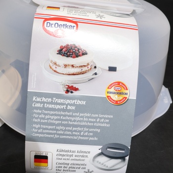 Transportní box Dr. Oetker