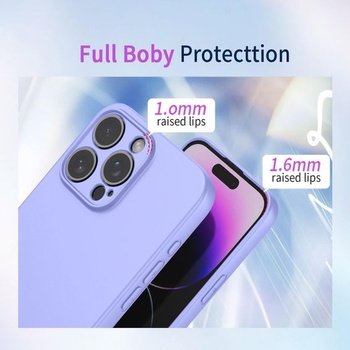 Puzdro UPLAI pre Xiaomi Redmi 15 4G, ultra tenké hodvábne tekuté silikónové nárazuvzdorné puzdro