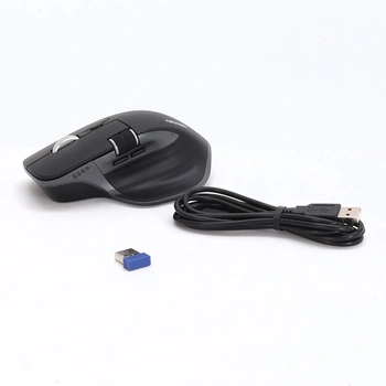 Bezdrôtová myš TECKNET Bluetooth (BT 5.0/5.0+2.4G), bočné rolovacie koliesko, super rýchle rolovanie,