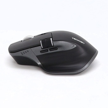 Bezdrôtová myš TECKNET Bluetooth (BT 5.0/5.0+2.4G), bočné rolovacie koliesko, super rýchle rolovanie,