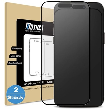Ochranné tvrdené sklo Mothca Matte pre iPhone 14 Pro, balenie 2 kusov - 6,1 palca