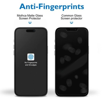 Ochranné tvrdené sklo Mothca Matte pre iPhone 14 Pro, balenie 2 kusov - 6,1 palca