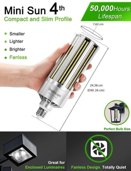 LED žárovka DragonLight G3-100W