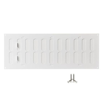 Kovová vetracia mriežka Lirast, 400 x 150 mm