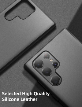 Puzdro X-level pre Samsung Galaxy S22 Ultra, pravé silikónové kožené puzdro, tenké protišmykové,