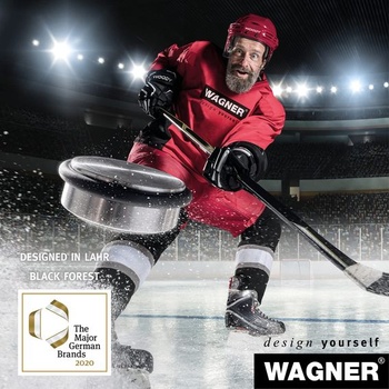 WAGNER COMFORT Dverný klin - 105 x 50 x 240 mm, oceľová zamykacia páka, termoplastická guma, pre