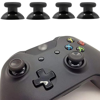 4 joysticky Thumbstick pre Xbox One, Xbox One X/S, ovládač PS4 (čierne)