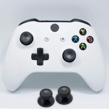 4 joysticky Thumbstick pre Xbox One, Xbox One X/S, ovládač PS4 (čierne)