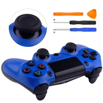 4 joysticky Thumbstick pre Xbox One, Xbox One X/S, ovládač PS4 (čierne)