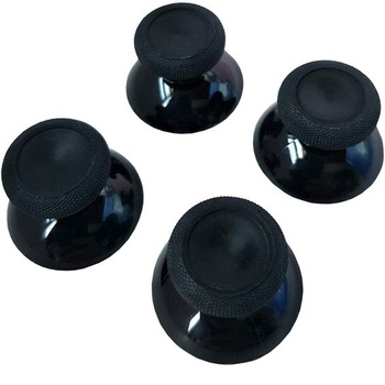 4 joysticky Thumbstick pre Xbox One, Xbox One X/S, ovládač PS4 (čierne)