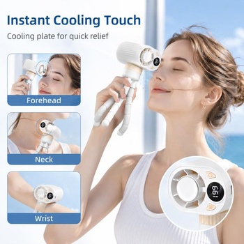 Ventilátor do kočárku, mini přenosný chladicí ventilátor, flexibilní stativový ventilátor pro
