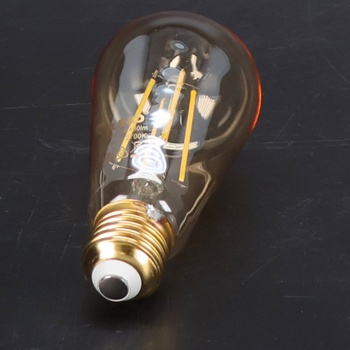 Žárovka DiCUNO Edison Vintage, E27 LED třída B 2,5W, nahrazuje 40W, 480lm, 360°, teplá bílá 2700K,