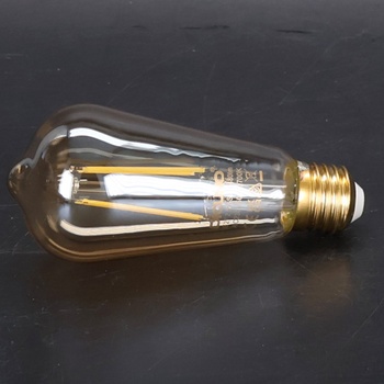 Žárovka DiCUNO Edison Vintage, E27 LED třída B 2,5W, nahrazuje 40W, 480lm, 360°, teplá bílá 2700K,