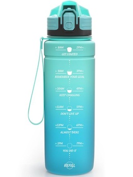Športová fľaša na vodu 500ml, 700ml, 1l, 1,5l detská fľaša na vodu, nepriepustná, bez BPA,