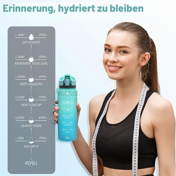 Športová fľaša na vodu 500ml, 700ml, 1l, 1,5l detská fľaša na vodu, nepriepustná, bez BPA,