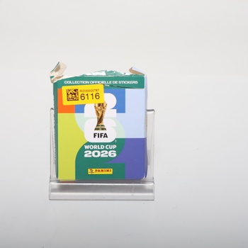 Samolepky Panini Majstrovstvá sveta vo futbale 2026 - Blistrové balenie s 8 puzdrami, sada viac kusov.