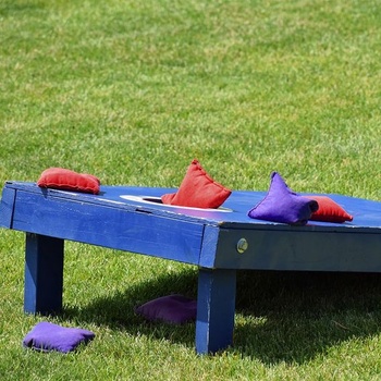 15dielna sada sedacích vakov Cornhole, rôzne farby