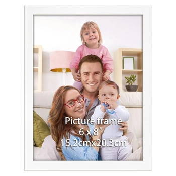 Biele fotorámiky Giftgarden 15x20 cm, hladký tenký dizajn,…