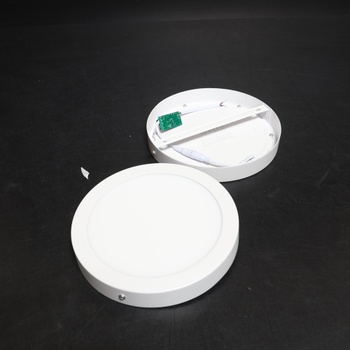 LED ATOMANT Sada 2 okrúhlych LED povrchových stropných svietidiel 220 mm 20 W, neutrálna biela farba