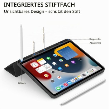 Puzdro aoub pre iPad Air 11 palcov (M4/M3/M2) a iPad Air 10,9 palcov 5./4. generácia čierne