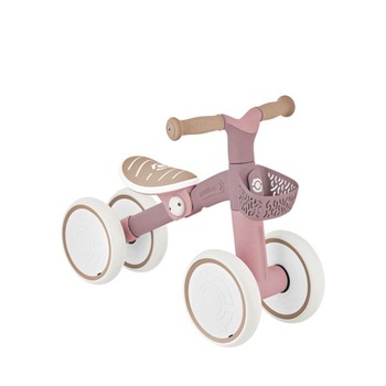 Globber Learning Bike – Bicykel na odpaľovanie, výukový bicykel, 7-palcové pneumatiky EVA, 4 kolesá, bobule