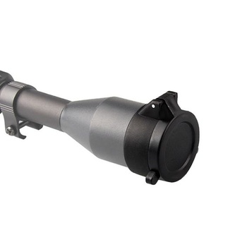 Kryt puškohľadu, výklopný kryt puškohľadu, ochranná krytka puškohľadu okulára 25,5–69 mm, výklopný