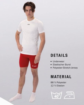 Pánské legíny JAKO Basic 2.0 8516 XXL Sportrot
