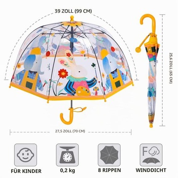 Detský dáždnik Generisch KIDS UM PAN